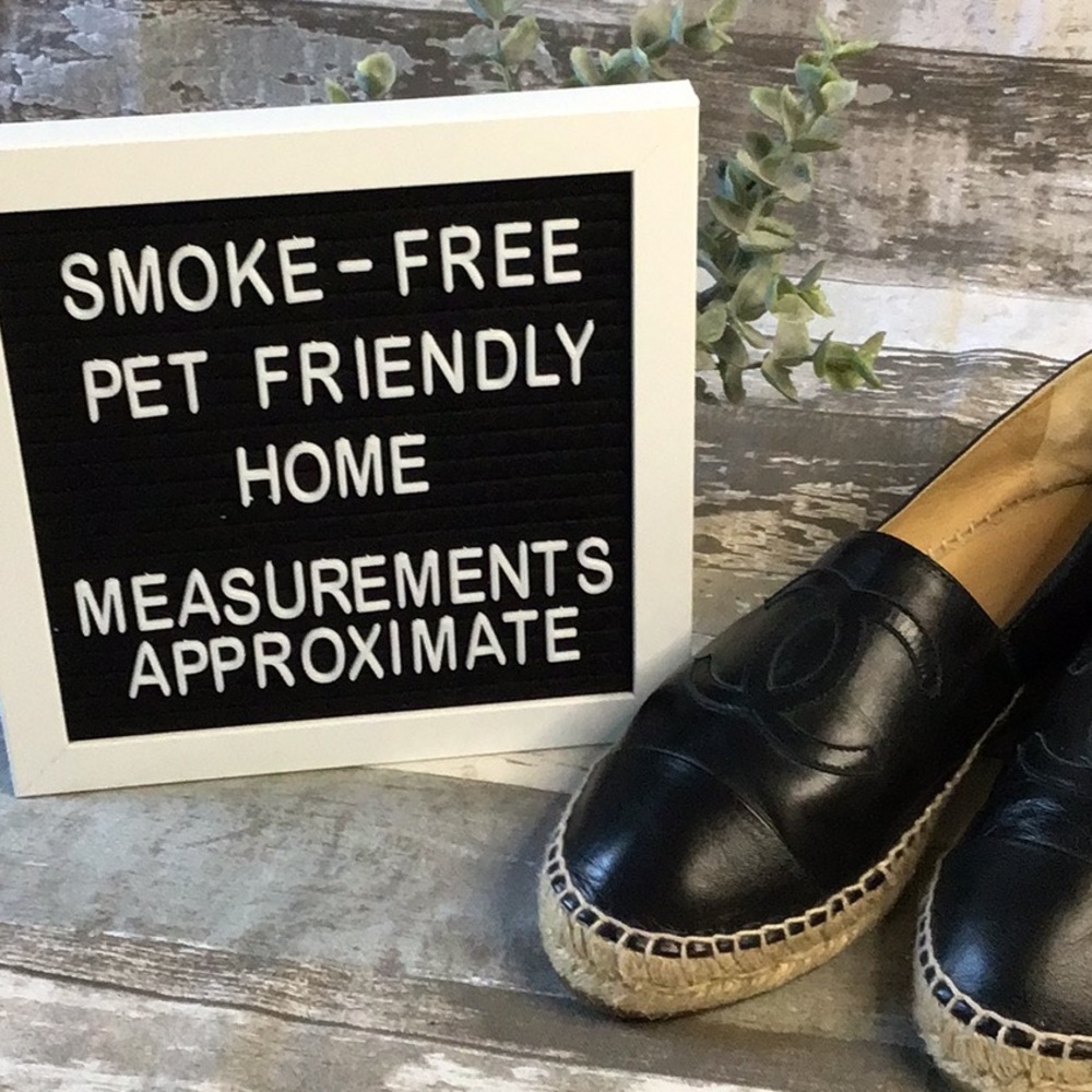 CHANEL Black Espadrilles Sz EU 41 - Picture 11 of 11